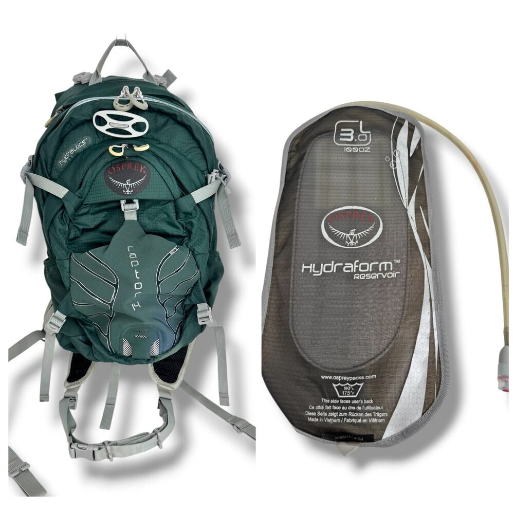 Osprey Raptor 14 backpack for hiking & mountain biking!